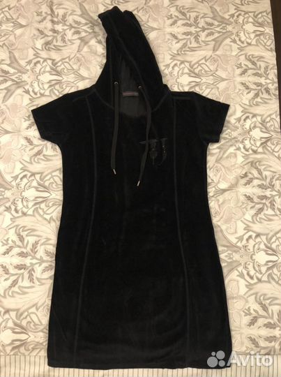 Велюровое платье trussardi jeans