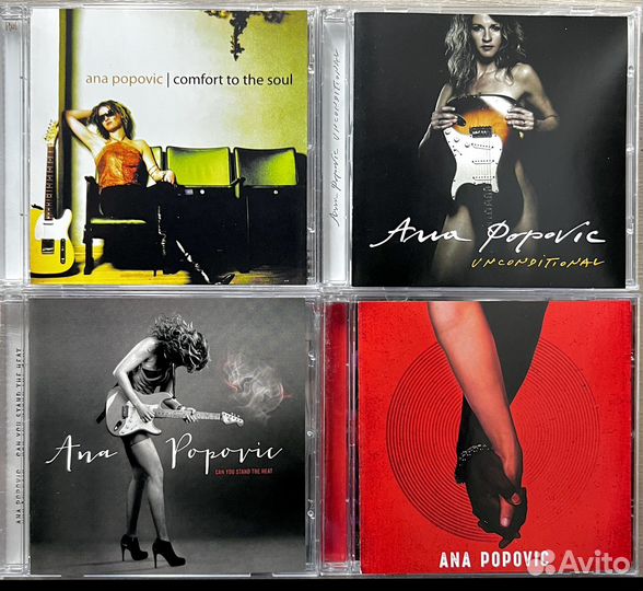 Музыкальные cd диски Ana Popovic blues-rock