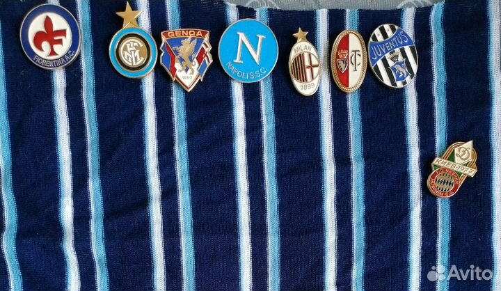 Значки эмаль италия футбол