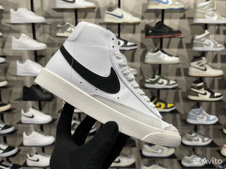 Кроссовки Nike Blazer 77’ Mid White Black