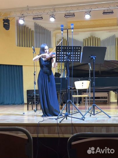 Уроки игры на скрипке