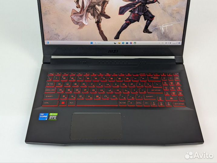 MSI Katana GF66 144Hz i5-11400H 16GB RTX3060 SSD