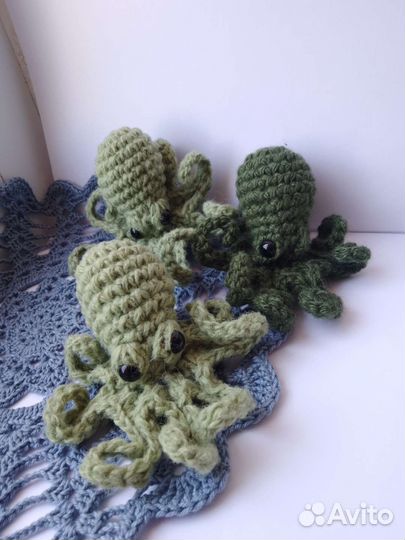 Вязаные игрушки ручной работы