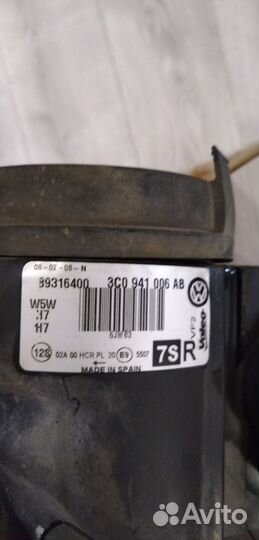 Фара для volkswagen passat b6