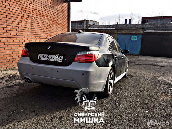 Задний бампер m-tech BMW E60