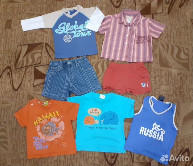Детские вещи пакетом (от 6 мес. до 3-х лет)