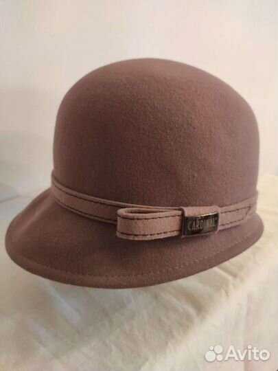 Шляпа фетровая женская