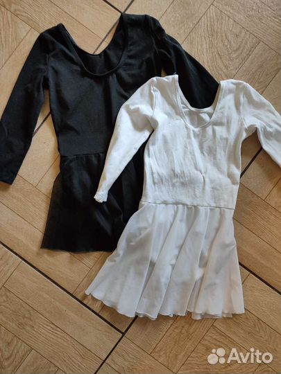 Купальник гимнастический с юбкой