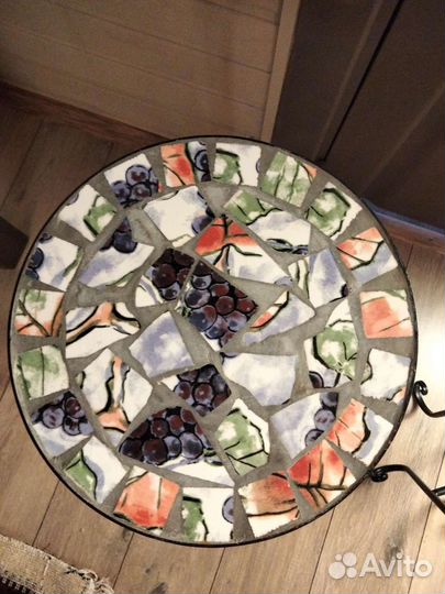 Подставка для цветов напольная металлическая