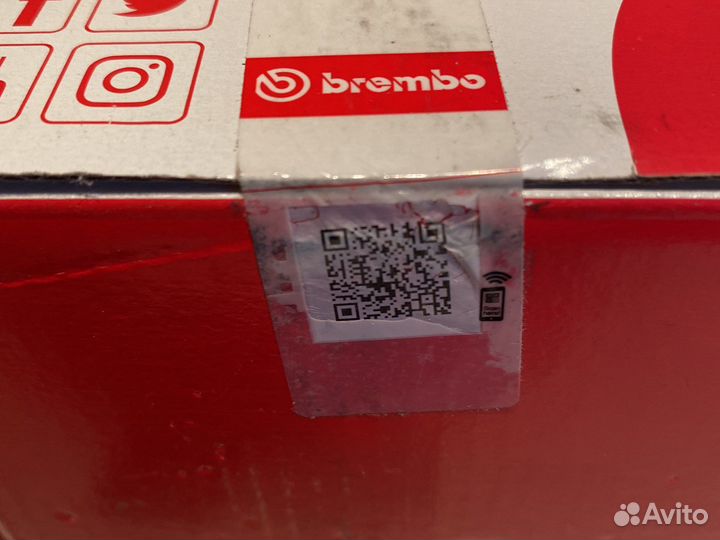 Колодки передние Mercedes Brembo P50120 оригинал