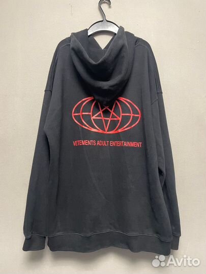 Vetements худи restricted