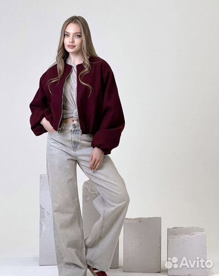 Трендовый бомбер женский весна