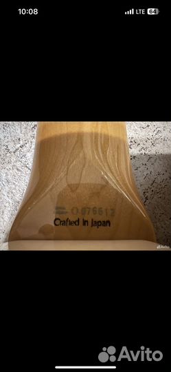 Бас гитара fender precision japan 70's 1997