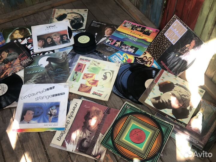 Пластинки для проигрывателя СССР