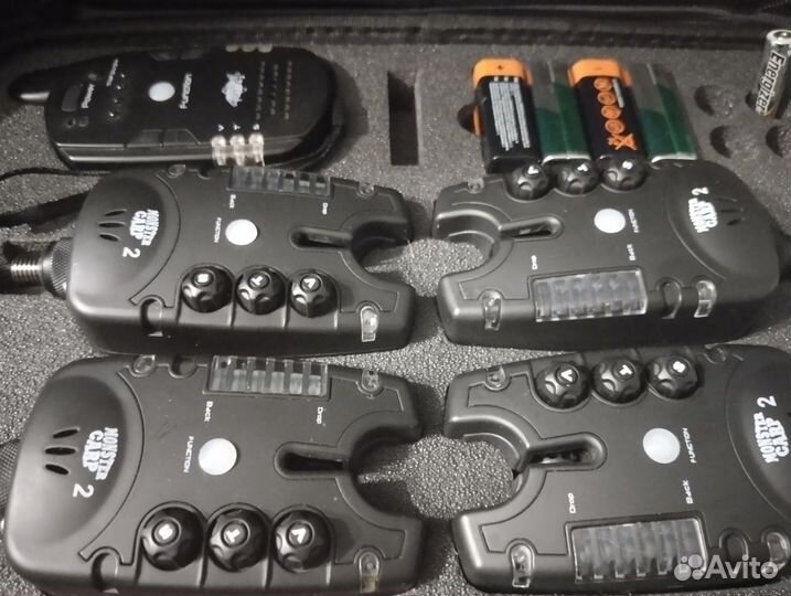 Сигнализаторы поклевки 4+1 Monster carp 2 (Black)