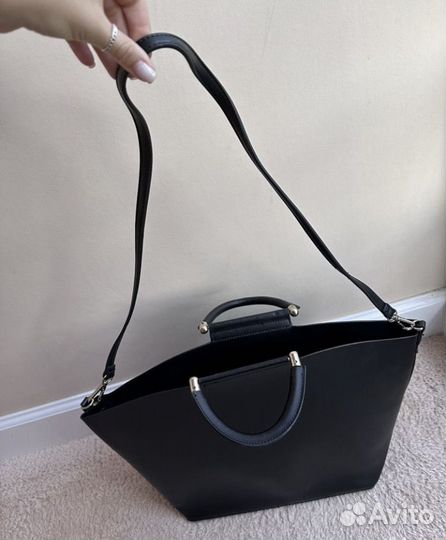 Сумка mango натуральная кожа