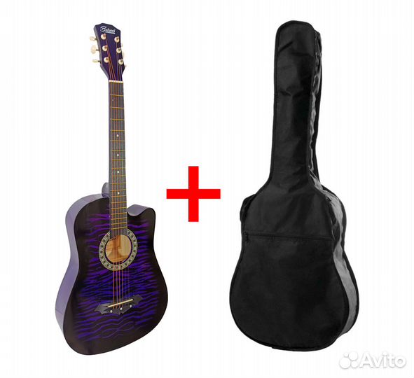 Гитара с чехлом