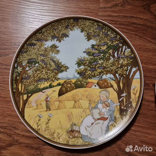 Серия тарелок.Villeroy&Boch. Времена года.25 см