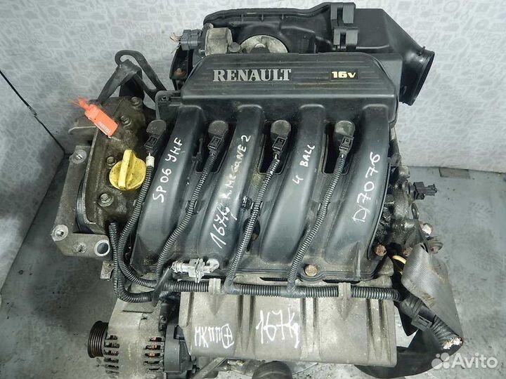 Двигатель Renault Megan 2 1.4 K4J 740