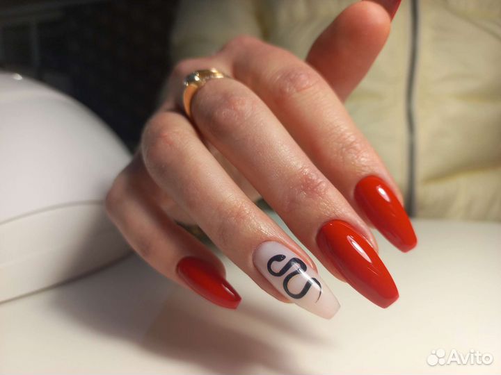 Маникюр с покрытием