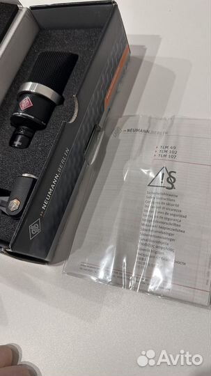 Студийный микрофон neumann tlm102 Black