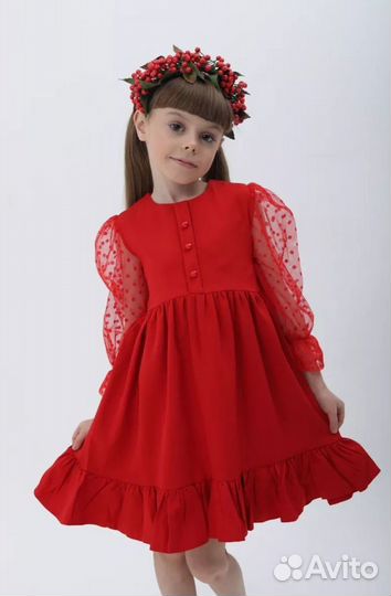 Платье детское нарядное