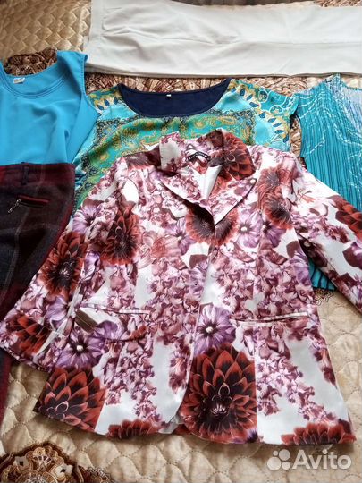 Женские вещи бу раз 44,46,48
