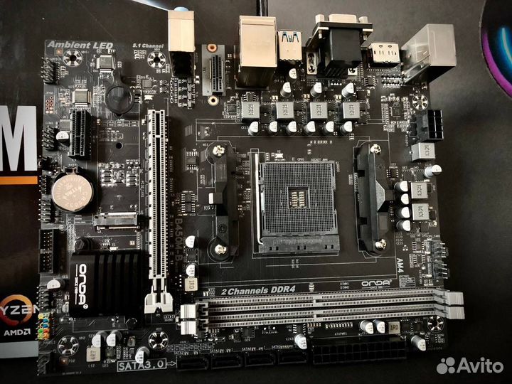 Материнская плата Onda b450m
