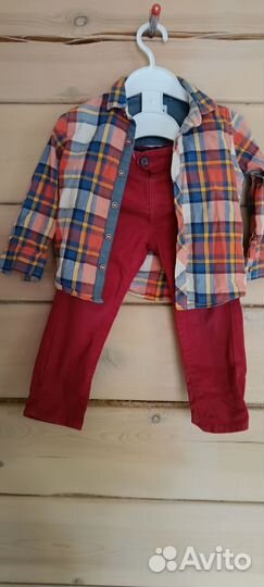 Рубашка next и брюки reserved 92