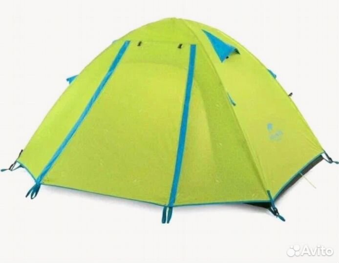 Палатка Naturehike P-Series 210T65D салатовая