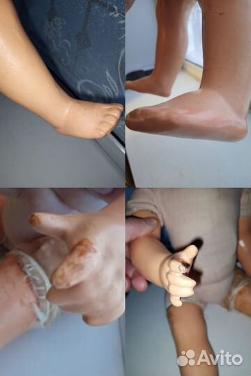 Опилочная советская кукла