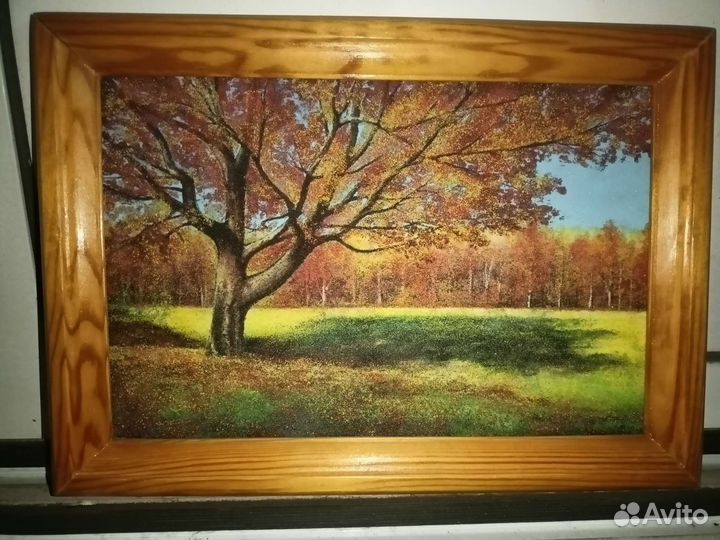 Картина из песка