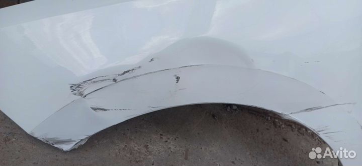 Крыло переднее левое skoda rapid