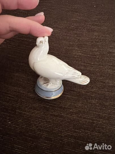 Голубь малый,старая Гжель