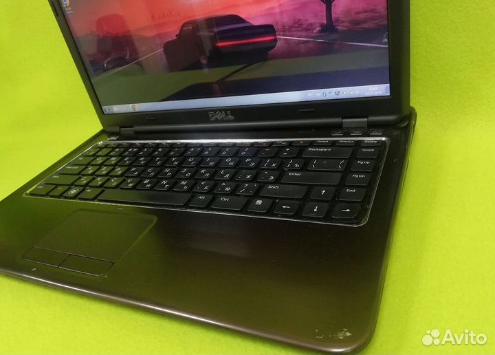 Ноутбук Dell 4 ядра Core i5 SSD 14 дюйм windows 7