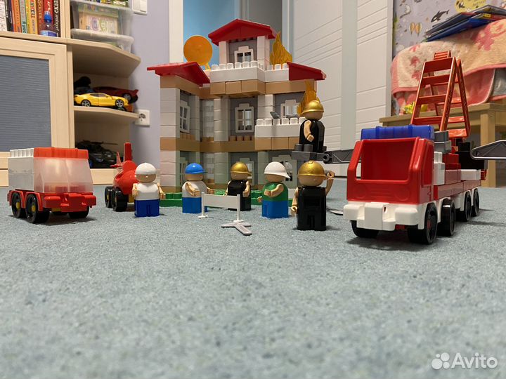 Конструктор Бауэр пожарный участок