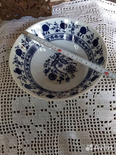 Супница,блюда, салатник синий лук Селтманн