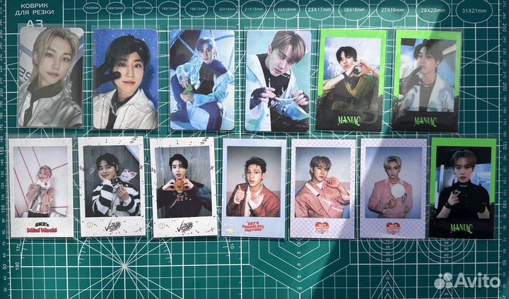 Stray Kids - карты к мерчу/pop-up (поп ап) магазин