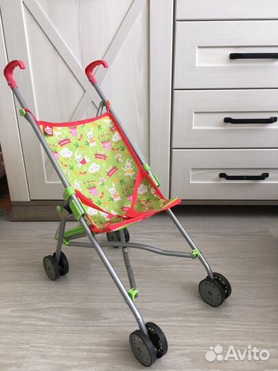 Коляска игрушечная кукольная