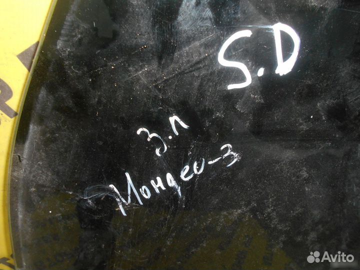 Стекло двери задней левой Ford Mondeo III седан