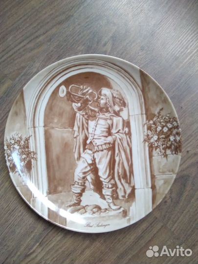 Тарелка настенная винтаж Германия