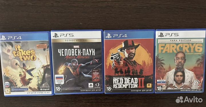 Игры ps4 ps5