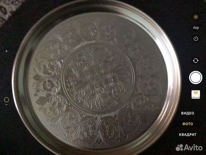 Подносы орнамент. кубок. И подставка СССР