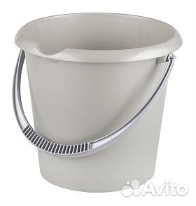 Хозяйственное ведро со сливом 10л
