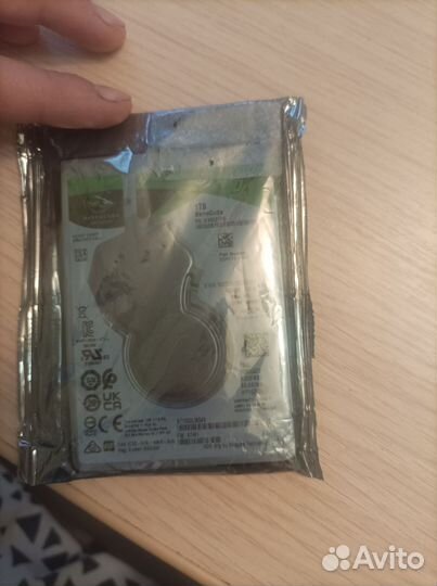 Жёсткий диск 1 Тб 2.5 на ноутбук (новый)