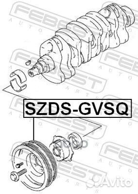 Шкив коленвала szdsgvsq Febest