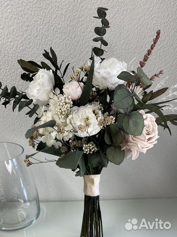 Букеты из сухоцветов и стабилизированных растений