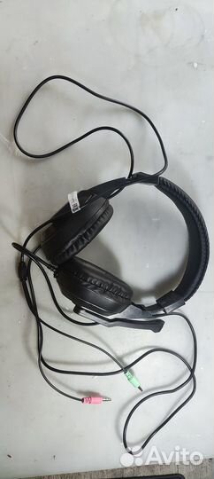 Наушники оклик с гарнитурой