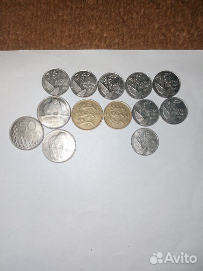 Монеты из разных стран