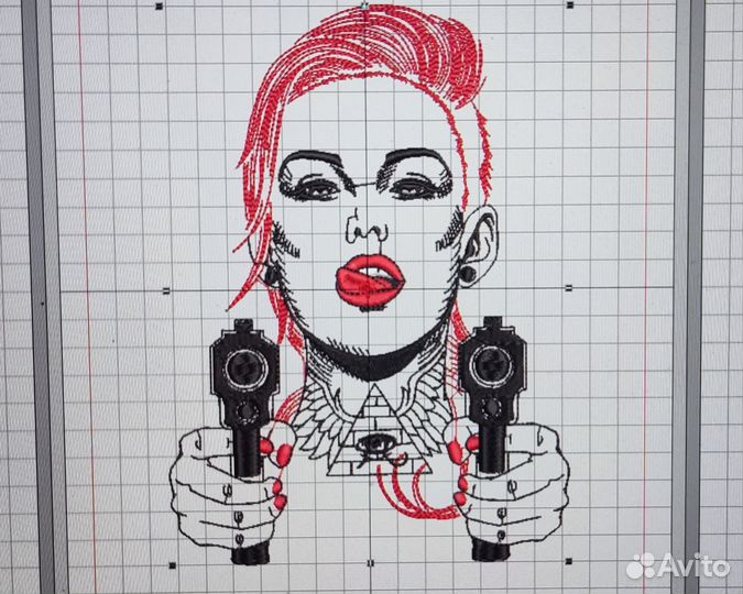 Дизайнер машинной вышивки(схемы для вышивки)